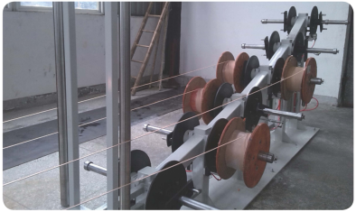 ZCN08D-4、8、12頭氣動漲力可調式放線架